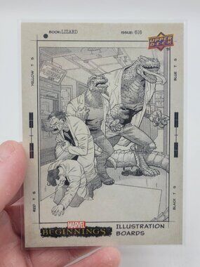 2022 Upper Deck Marvel Beginnings Vol 2 Series 1 Illustration Board #IB-19